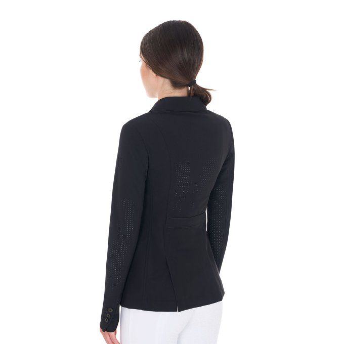 Veste concours Equestro Micro perforée Noire