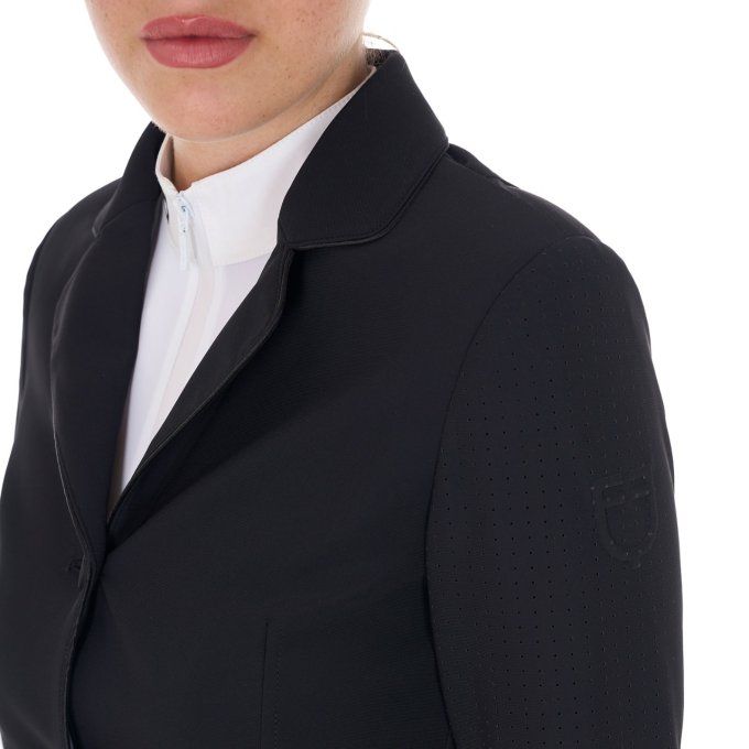 Veste concours Equestro Micro perforée Noire