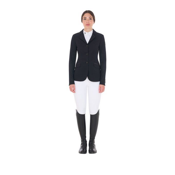 Veste concours Equestro Micro perforée Noire
