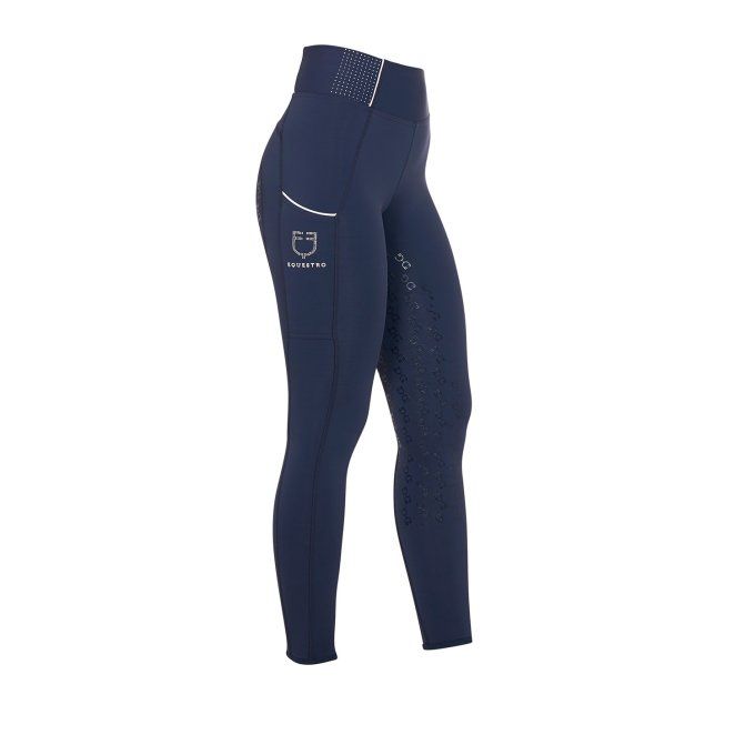 Legging strass Equestro Navy