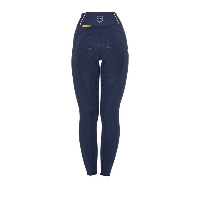 Legging strass Equestro Navy