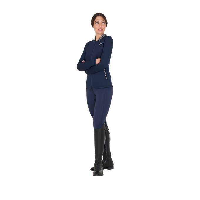 Legging strass Equestro Navy