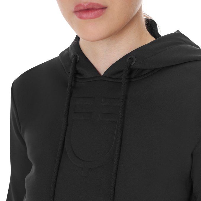 Sweat Crop top Noir