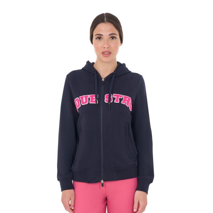 Sweat Equestro  Navy / Pink