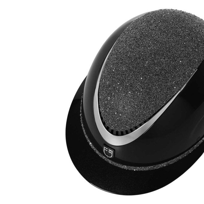 Casque crystal Noir / silver