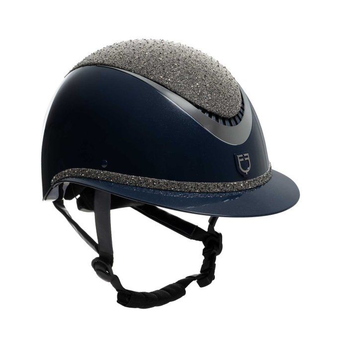 Casque crystal Navy / silver