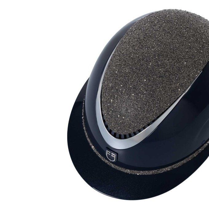 Casque crystal Navy / silver