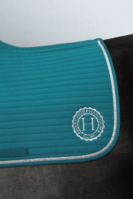 Tapis Harcour Karembar bleu canard